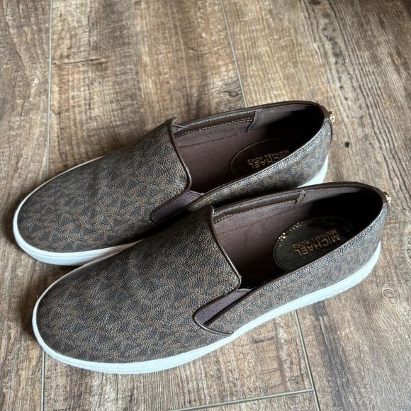 MICHAEL Michael Kors Keaton Logo Slip on Sneakers Women's Size 8 1/2 - Picture 5 of 12